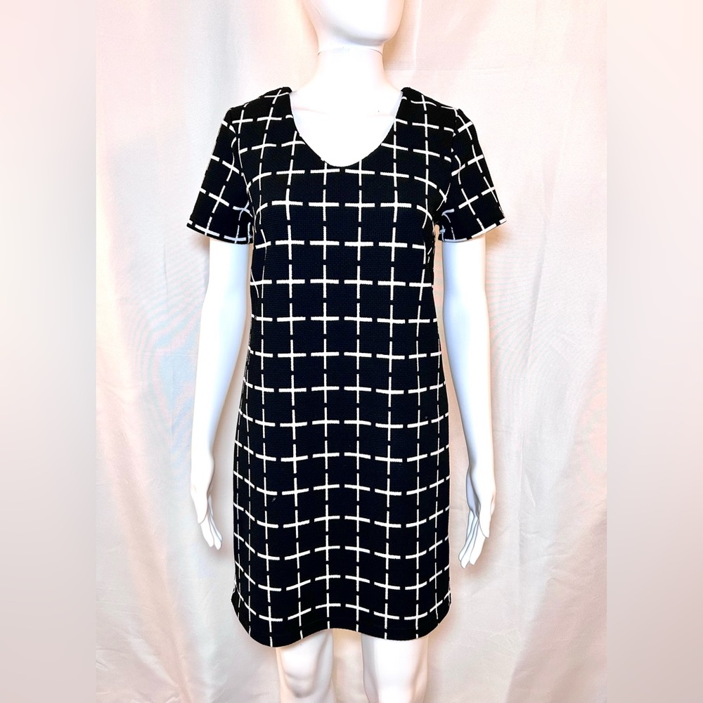 Romeo and Juliet Couture Mini Dress Black White Size Small